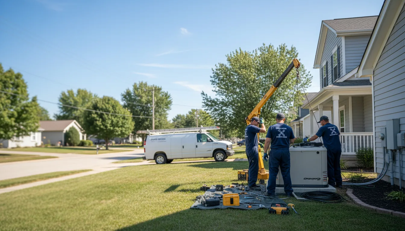 Generator Installation in Homestead, IA near me